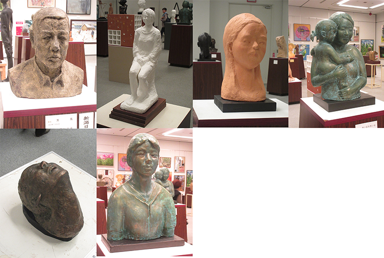 2018-11第４８回新潟芸展彫刻部門受講者作品画像1